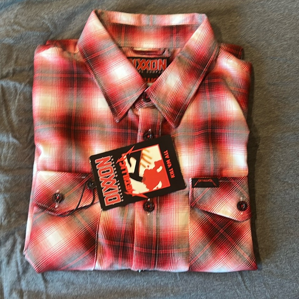 Metallica Dixxon “Kill ‘Em All” Flannel. 2XL. No bag.